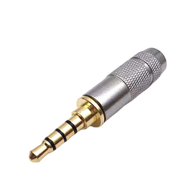 Gold Plated Mm Trrs Mini Jack Connector Utechn